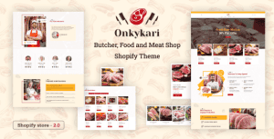 OnkyKari – Butcher, Food Delivery, Meat Shop Shopify Theme