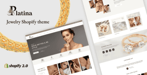 Platina – Modern Jewelry Store Theme
