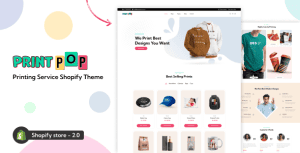 Printpop – Printing Company Shopify Theme