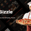 Sizzle – Fast Food & Restaurant Shopify Theme