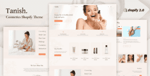 Tanish – Beauty Cosmetics Shopify Theme OS 2.0