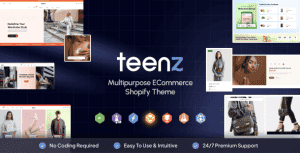 Teenz – Multipurpose Shopify Theme OS 2.0