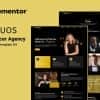 Influos – Influencer Agency Elementor Template Kit