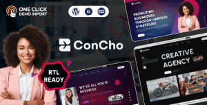 Concho – Business Agency WordPress Theme