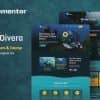 Divera – Diving School & Tours Elementor Template Kit