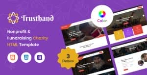 Trusthand – Charity HTML Template