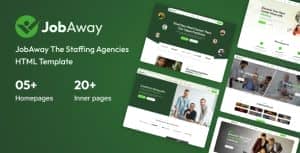 Jobaway – Staffing Agency HTML Template