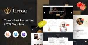 Ticrou – Restaurant HTML Template