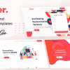 Bnker. – Banking and Loan HTML Templates + RTL