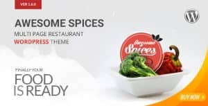 Awesome Spice – Restaurant / Cafe WordPress Theme