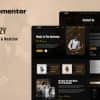 Jazzy – Music Band & Musician Elementor Template Kit