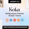 Koka – Multipurpose Clothing Store Shopify Theme