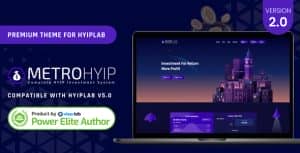 METROHYIP – Premium Theme For HYIPLab