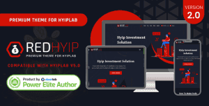 RedHyip – Premium Theme For HYIPLAB