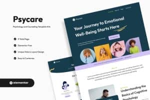 Psycare – Psychology and Counseling Template Kits