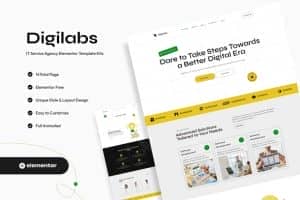 Digilabs – IT Services Elementor Template Kits