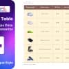 BWD Ajax Data Table Addon For Elementor