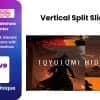 BWD Vertical Split Slideshow Addon For Elementor