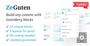 ZeGuten — Gutenberg Blocks