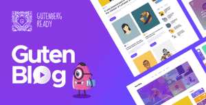 Gutenblog – Modern Blog WordPress Theme