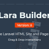 LaraBuilder – Laravel Drag&Drop SaaS HTML site builder