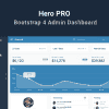 Hero PRO – Bootstrap 4 Admin Dashboard Theme