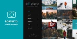 Portreto – Photography & Portfolio HTML5 Template