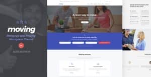 Moving – Transport & Logistic WordPress Theme