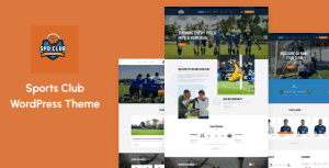 SpoClub – Sports Club WordPress Theme