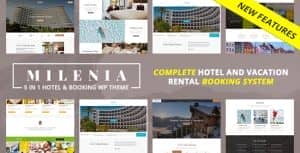 Milenia – Hotel & Booking WordPress Theme
