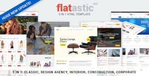Flatastic – Premium Versatile HTML Template