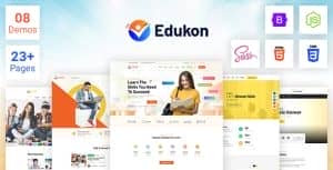 Edukon – Education and LMS HTML Template