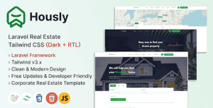Hously – Laravel Real Estate Multilingual System