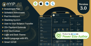 HYIPLab – Cross Platform Mobile Application