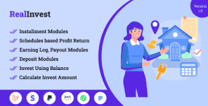 RealInvest – Complete Real Estate Investment Platform