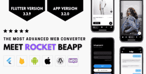 Rocket BeApp – Flutter Web Converter