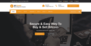 Bitfonix – ICO, Bitcoin And Cryptocurrency Responsive HTML5 Template