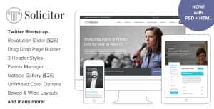 Solicitor – Law Business Responsive WordPress Theme