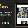 Industry Press – Factory & Industrial Business HTML Template
