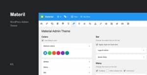 Materil – WordPress Material Design Admin Theme