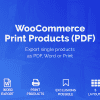 WooCommerce Print Products (PDF)