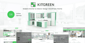 KitGreen – Interior and Kitchen Design WordPress Theme