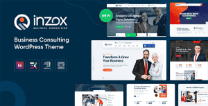 Consulting Business WordPress Theme – Inzox