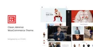 Zuka – Minimal WooCommerce Theme