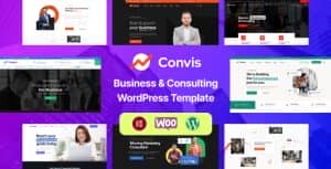 Convis – Consulting Business Elementor WordPress Theme