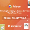 Pricom – Printing Company & Design Services WordPress theme