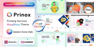Prinox – Printing Services WordPress Theme