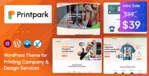 PrintPark – Printing Company & Design Services WordPress Theme