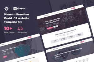Slamat – Pandemic Awareness Elementor Template Kit