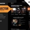 Projector – Film & Video Production Elementor Template Kit